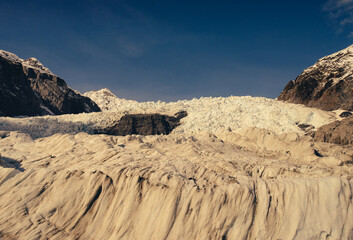 New Zealand landscape. Franz Josef Glacier