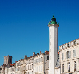 Obraz premium lighthouse in the town of La Rochelle