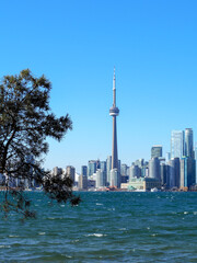 Toronto skyline from toronto islands