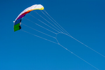 paraglider in the sky