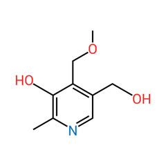 chemical structure of Ginkgotoxin (C9H13NO3)