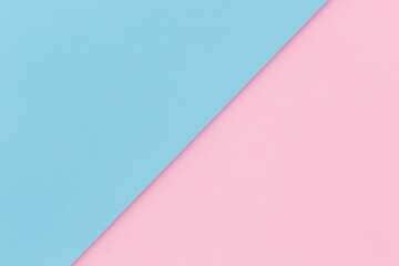 Blue and pink color paper background