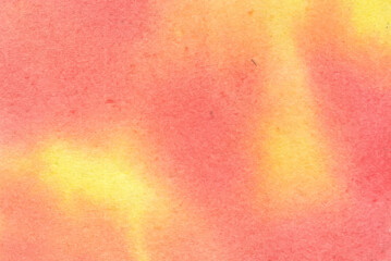 Orange and red watercolor painted, red, orange, yellow background with watercolor and grunge texture design, hand made texture grunge in watercolor.