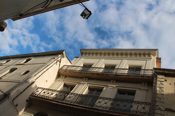 flat buildings in saumur (france)