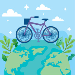 Fototapeta premium car free day poster