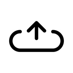 Upload icon. for website design  app  UI. Vector illustration