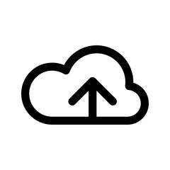 Upload icon. for website design  app  UI. Vector illustration