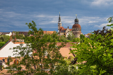 Blick auf historische Gebäude in der Stadt Görlitz