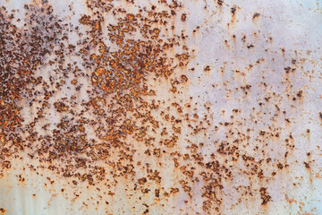 Rust of metals.Corrosive Rust on old iron.Use as illustration for presentation.	
