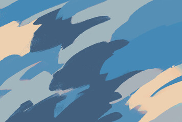 背景素材_グランジ_青