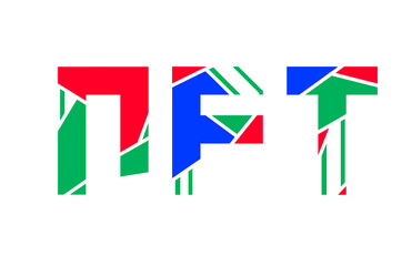 NFT HD  in Red, Blue, and Green