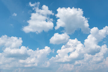 Obraz na płótnie Canvas Amazing cloudscape on the sky.