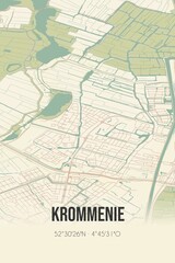Krommenie NoordHolland Randstad Region Vintage