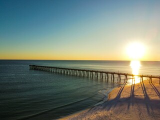 Obraz premium sunset on the beach