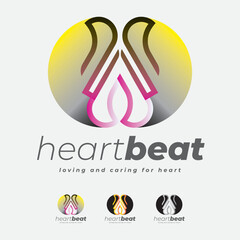 Heartbeat Cardiology and Heart Foundation Logo