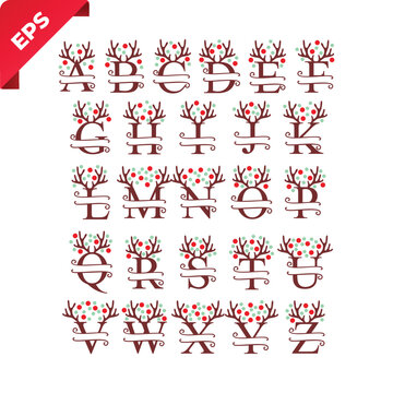 hand drawn alphabet