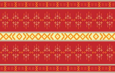 Geometric ethnic oriental pattern traditional Design for clothing, abstract geometric and tribal patterns, usage design local fabric patterns, Design inspired by indigenous tribes 