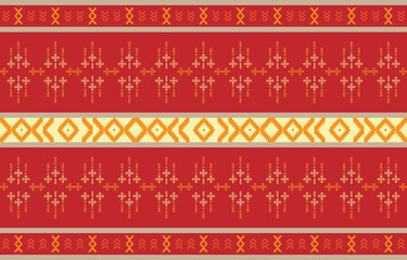 Geometric ethnic oriental pattern traditional Design for clothing, abstract geometric and tribal patterns, usage design local fabric patterns, Design inspired by indigenous tribes 