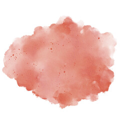 More Pink Autumn Halloween Watercolor Paint Stain Background Circle