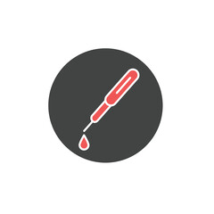 dropper icons  symbol vector elements for infographic web