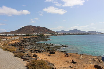 Fototapeta na wymiar Küste von Lanzarote