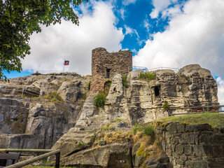 Burg und Festung Regenstein im Harz Blankenburg