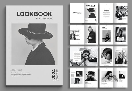 Look Book Layout