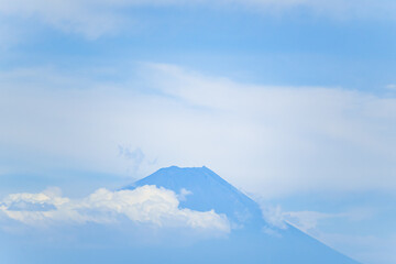 富士見町　立沢から見える富士山