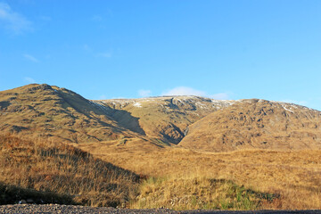 	
Mountains above Loch Awe, Scotland	