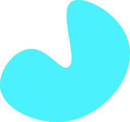 blob paint vector design illustration isolated on white background 