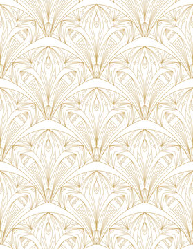 Royal pattern. Vector fabric seamless pattern. Vintage background. Floral vintage seamless pattern