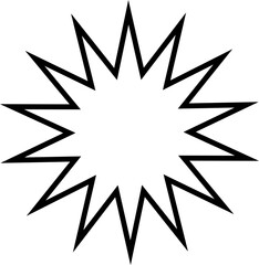 star vector design illustration isolated on transparent background 