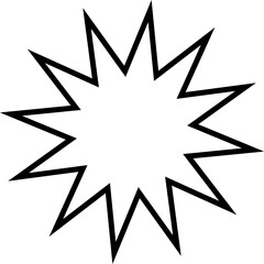 star vector design illustration isolated on transparent background 