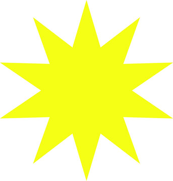 star vector design illustration isolated on transparent background 