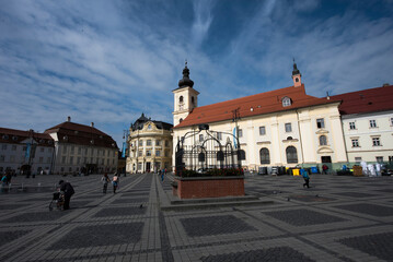Obraz premium historical buildings from Sibiu 42