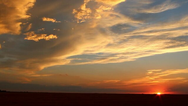 Nebraska Panhandle Sunset