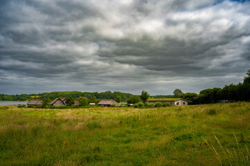 Obraz premium Dorf in der Natur