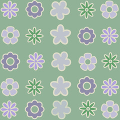 seamless floral pattern, floral background