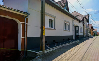 Fototapeta premium houses in glade of Sibiu 8