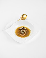 spoon with honey and spoon