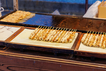 屋台の焼き鳥