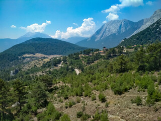 landscape in the mountains
