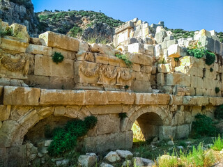 The ancient ruins