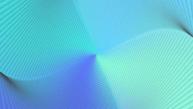 Spindrift, blue dacnis, libra blue morpho and skinny jeans twirling colored squares animation loop. Spinning seamless color layers background. Twisting action motion multicolor backdrop.