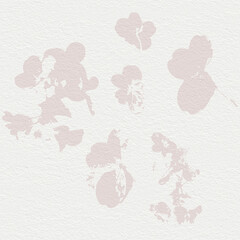 Delicate watercolor botanical digital paper floral background in soft basic nude beige tones