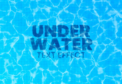 Underwater Text Effect