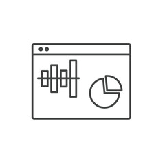 big data icons  symbol vector elements for infographic web