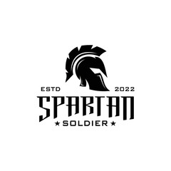 Spartan Soldier Logo Design