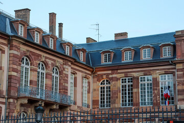 Fototapeta premium Alsace - Bas-Rhin - Strasbourg - Ancien Hôtel du Hanau aujourd'hui Mairie