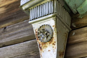 Detail of Krivani Old Believers Church in sunny summer day.